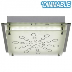AZARO SQUARE LED 20w Oyster - Click for more info